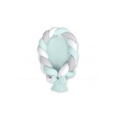 Wir stellen vor: Unser zauberhaftes, geflochtenes Babynestchen - 2 in 1 -
Farbe: minze-weiß-grau

Ein multifunktionales Nestchen für Babys, dass in ein Gitterschutznestchen für das Kinderbettchen umfunktioniert werden kann.

Das geflochtene Nestchen kann mit Schleifen an der speziellen Unterlage befestigt werden. Zusammengebunden dient das Nestchen vor allem sehr gut als Schlafplatz für ein Neugeborenes. Es ist kleiner und kuscheliger als ein Bettchen. Das Baby fühlt sich darin sicher und geborgen wie im Mutterbauch. Die einzigartige Flechtform und die große, dekorative Schleife machen das Nestchen zu einem wunderschönen Blickfang - funktionell und trotzdem wunderschön anzuschauen!

Die Unterlage besteht aus Baumwolle und ist mit einem Inlett aus antiallergischem, festgepresstem Silikonvliesgewebe ausgestattet. Sie bietet die optimale Weichheit, aber auch die nötige Stütze für die kleine Wirbelsäule. Das Inlett kann aus dem Baumwollbezug herausgezogen werden und der Baumwollbezug der Unterlage ist problemlos waschbar.

Ohne die Unterlage kann das geflochtene Nestchen im Kinderbett genutzt werden. Die Länge des Zopfes beträgt 180 cm. Das Nestchen kann im Kinderbett also als Schutz dienen und später in das grössere Bettchen umziehen. Es kann auch wunderbar als Deko im Kinderzimmer genutzt werden.

Das Nestchen und die Unterlage sind aus 100% Baumwolle gefertigt. Als Füllung des geflochtenen Nestchens verwenden wir Eco-Fillball – ein weiches Polyestergewebe, dass in kleine Kügelchen geformt wird. Es ist weich, federnd und luftdurchlässig. Alle verwendeten Materialien sind getestet und für Neugeborene zugelassen.

Maße:
Unterlage: L 66/75cm B 32/43cm
Geflochtenes Nestchen: L 180cm H 20cm

Jetzt für 59,90 Euro bei LinoMino.com im Shop - Unser geflochtenes Babynestchen gibt es in vielen weiteren, wunderschönen Farben!

https://www.linomino.com/startseite/23-2092-geflochtenes-babynestchen-oval-minze-weiss-grau.html#/30-grosse-l_180_cm_h_20_cm

#linomino #kinder #babys #nestchen #babynestchen #geflochten #gitterschutz #linominocom #linominoinsta #traumhaftesfürbabys #babyonlineshop #onlineshop #babyartikel